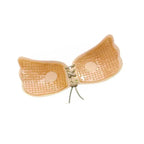 FawaQa Butterfly Strapless Bra | Silicon Self Sticky Invisible Bra with Drawstring for Women - FawaQa