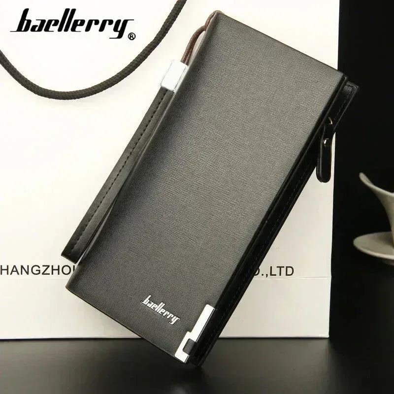 Baellerry Long Zipper Wallet | Phone Money Bag Clutch Women Wallet - FawaQa