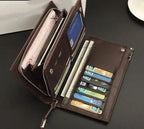 Baellerry Long Zipper Wallet | Phone Money Bag Clutch Women Wallet - FawaQa