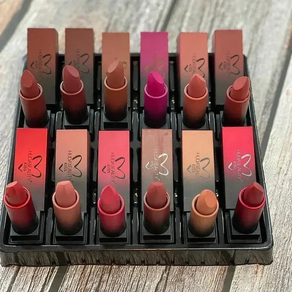 FawaQa | Beauty Matte Lipstick 12 Pcs Set - FawaQa