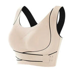 FawaQa | Side Buckle Front Cross Comfy Curve Pushup Bra