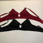 FawaQa | Daily Wear Plain Jersey Cottton Bra - Plus Size