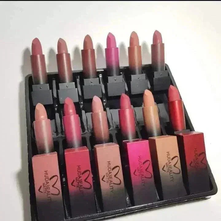 FawaQa | Beauty Matte Lipstick 12 Pcs Set - FawaQa