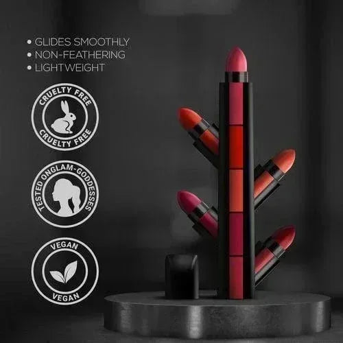 FawaQa | Matte Finish 5 in 1 Lipstick - FawaQa