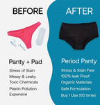 FawaQa | 4 Layered Leak Proof Period Panty for Heavy Flow