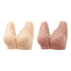 FawaQa | Front Button Buckle Uplift Bras - FawaQa