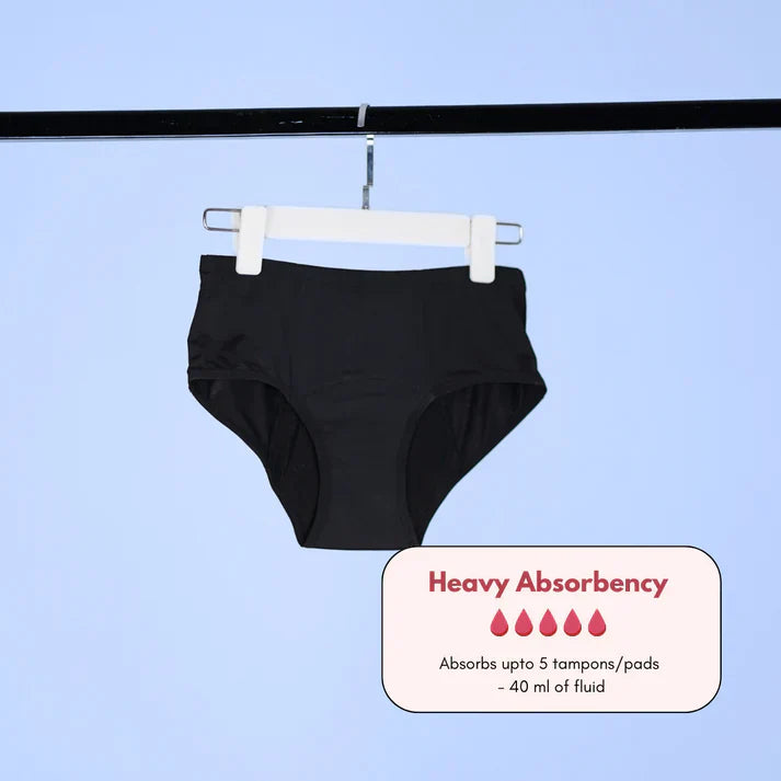 FawaQa | 4 Layered Leak Proof Period Panty for Heavy Flow