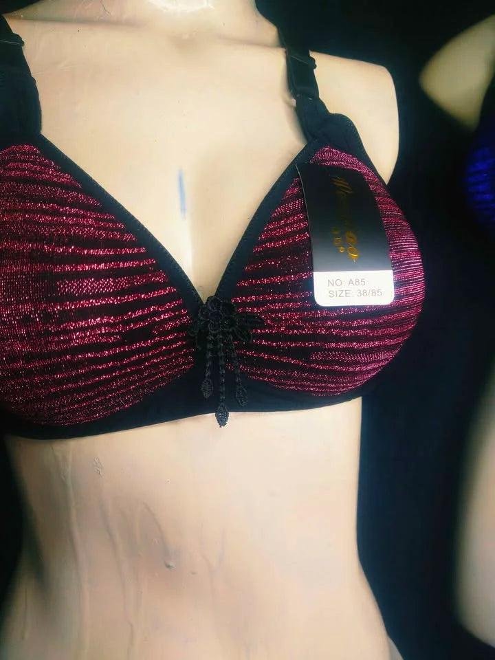 FawaQa | Metallic Glittery Moonlight Padded Pushup Bra