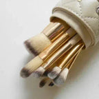 FawaQa Couture 12 Piece Brush Set - Branded Cosmetics - Studded Box - FawaQa
