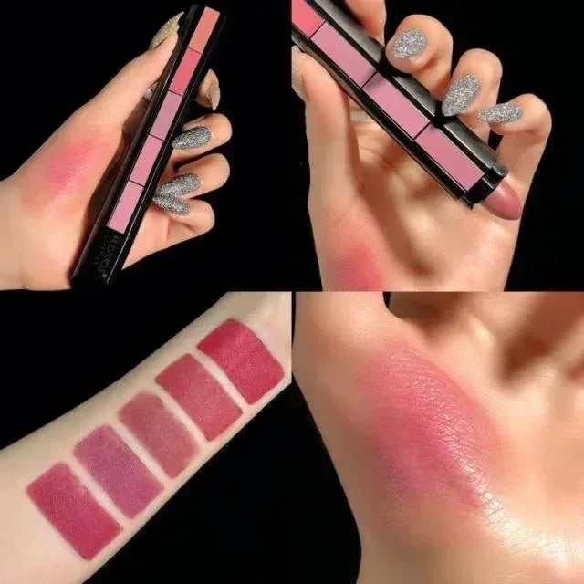FawaQa | Matte Finish 5 in 1 Lipstick - FawaQa