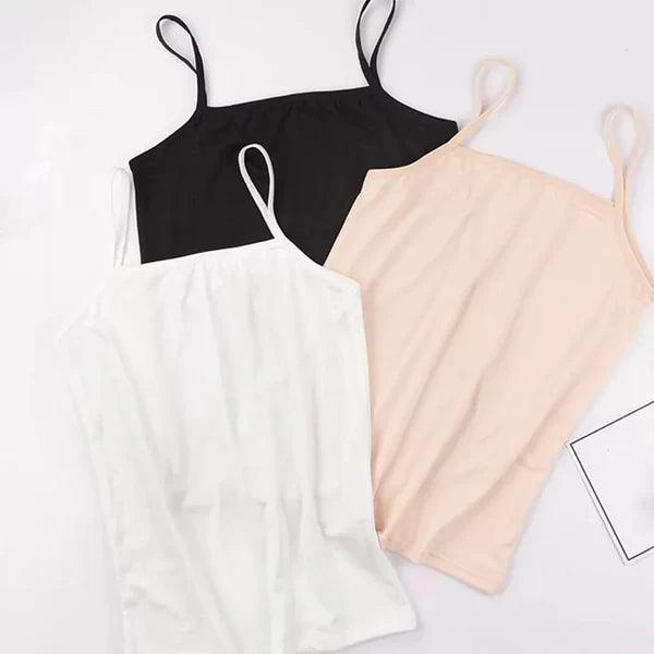 FawaQa | Plain Camisole - Ladies Soft Cotton And Flexible Stuff Slip