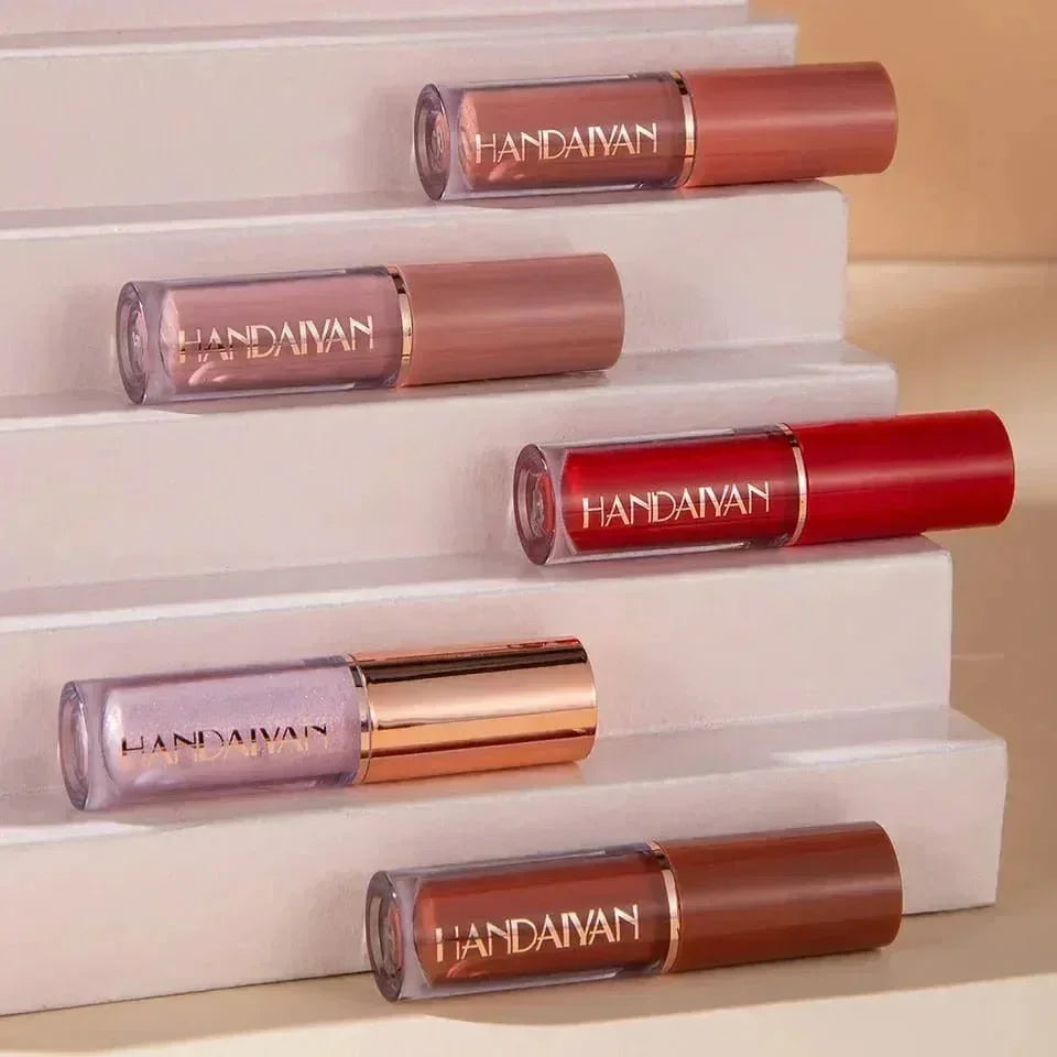 FawaQa | Super Glossy 12-Piece Lip Set | Vibrant Colors and Smooth Finish - FawaQa
