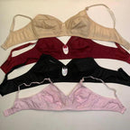 FawaQa | Daily Wear Plain Jersey Cottton Bra - Plus Size
