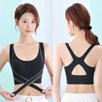 FawaQa | Side Buckle Front Cross Comfy Curve Pushup Bra