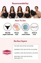 FawaQa | 4 Layered Leak Proof Period Panty for Heavy Flow