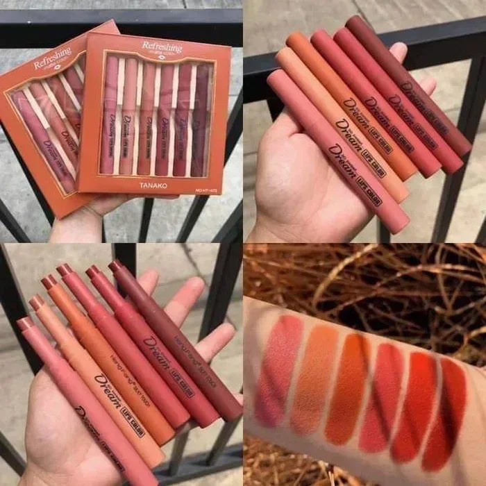 HengFang Dream Matte Lipstick Set - FawaQa