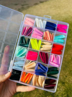 FawaQa | Artificial Nails Pack of 576 Nails (Free Glue) - FawaQa
