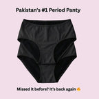 FawaQa | 4 Layered Leak Proof Period Panty for Heavy Flow
