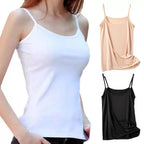 FawaQa | Plain Camisole - Ladies Soft Cotton And Flexible Stuff Slip