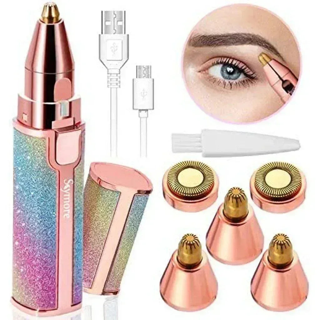 2 In 1 Flawless Facial & Eyebrow Hair Remover - FawaQa