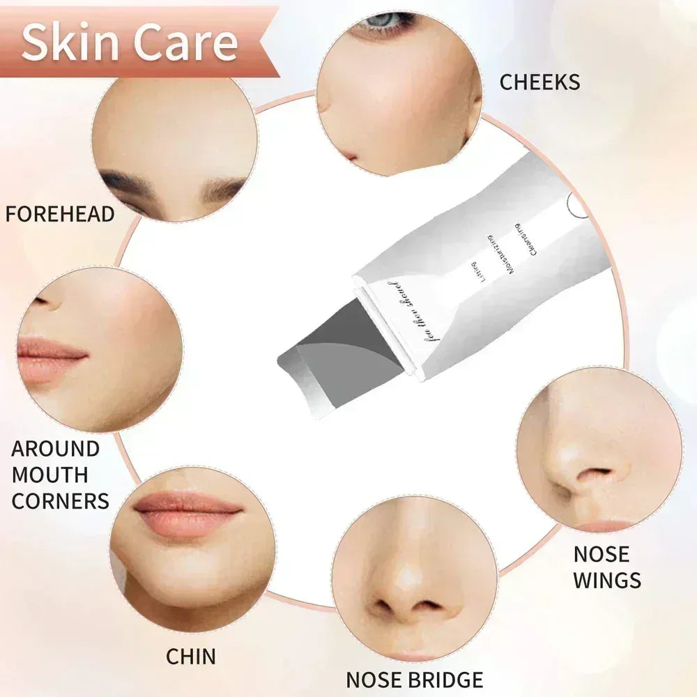 FawaQa | Leather Shovel Ultrasonic Facial Moisturizing Scrubber - FawaQa